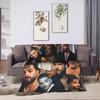 Maluma Rapper Flannel Blanket  Soft Warm Winter  Living Room Couch Bed Sofa Cover