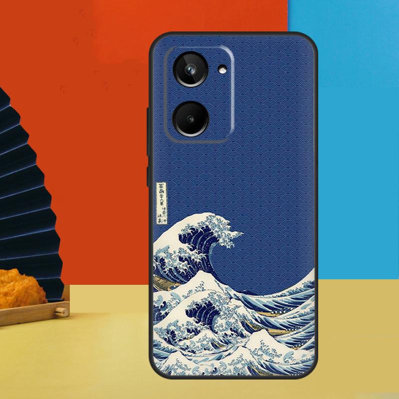 Japanese Great Wave of Kanagawa For Realme 15 Pro 10 11 12 13 14 Pro Plus GT6 GT7 C51 C53 C55 C61 C63 C65 C67 C71 C75 Case