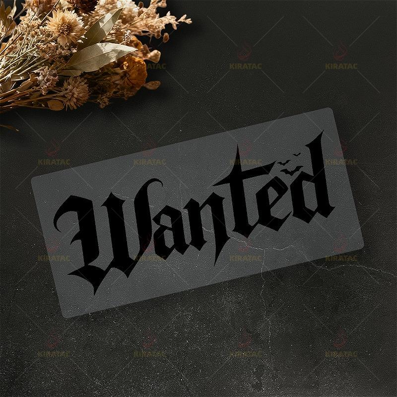 

1pc New Original Wanted Motocycle Stickers Waterproof for Motocycle Fairing Helmet Fuel Tank Car Window Scooter Vinyl Decals 18x7.2cm