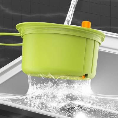 Hanging Kitchen Sink Drain Basket Sink Drain Strainer Residues Filter Basket Press Dumping Faucet-Mount Sink Strainer Basket