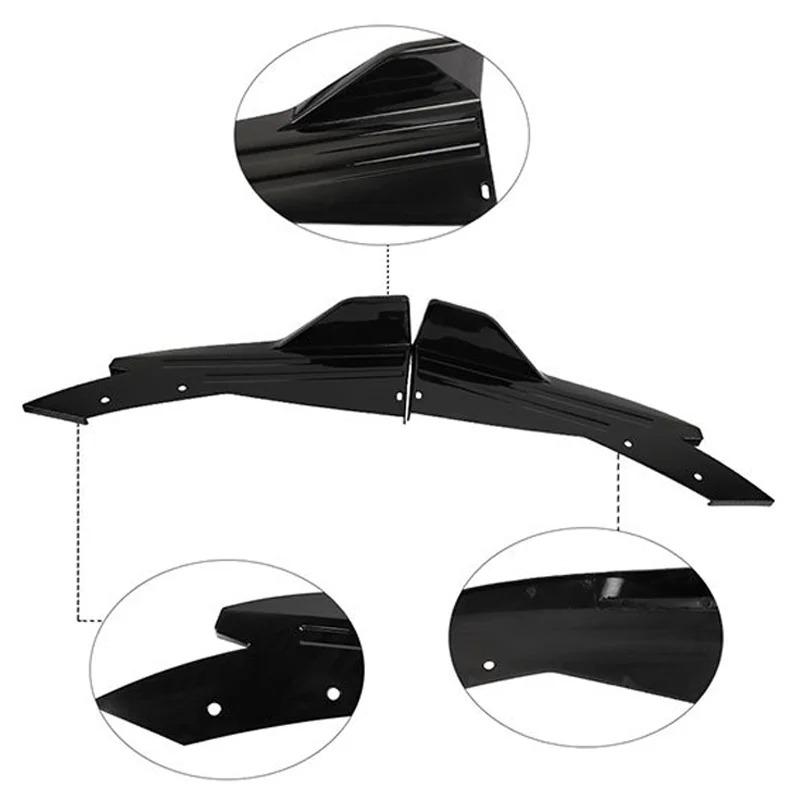 1pair General Motors Rear Bumper Corner Collision Avoidance Rear Lip Spoiler Modification Parts Spoiler Modification Bumper