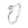 Ring [Original Design] Colorful Meteor Open Ring, Temperament and High-end Original First Release, Ins Style Love Confession ZJYJZ-YS-067