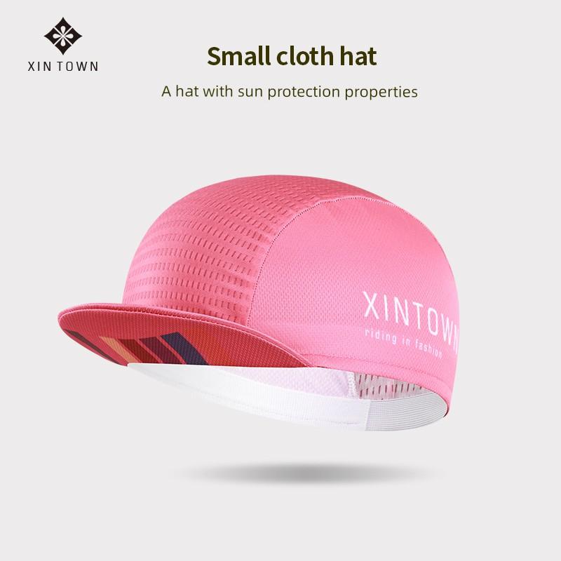 Cycling Cloth Hat, Small Hat, Sweat-Absorbent, Quick-Drying, Sun Protection, Outdoor Sunshade, Breathable Bicycle Helmet Lining Hat for Men and Women