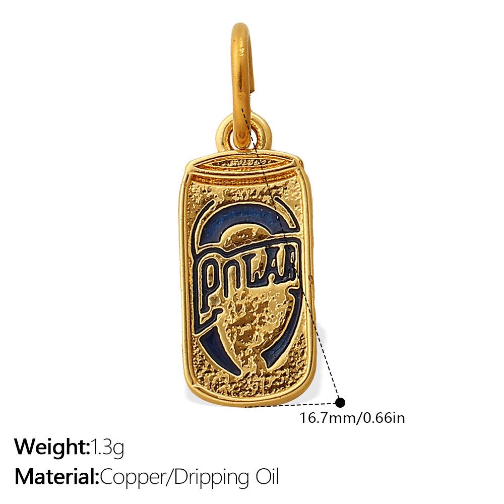 Cartoon Color Oil Drop Pendant Accessories Cute And Diverse Ice Cream Flower Diy Earrings Pendant