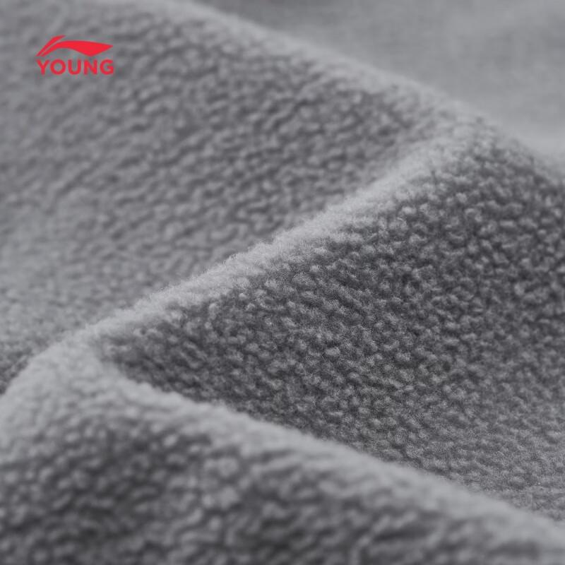 Li-Ning Boys' Warm Fleece-Lined Anti-Static Jogger Pants