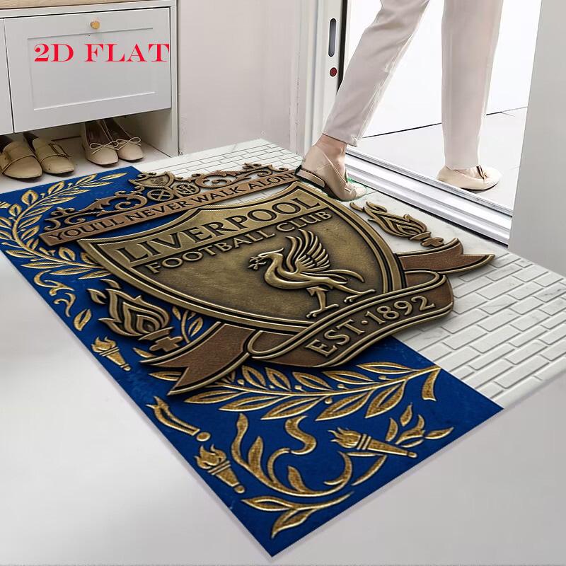 You'Ll Never Walk Alone Badge Carpet Doormat Printing Doormat Art Bathroom Mat