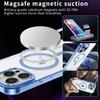 For iPhone 16 Pro Max Case Compatible with MagSafe TPU+PC Transparent Phone Cover