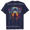 Funny Cute Rottweiler Dog Lover Colorful Graphic Tshirts Unisex Womens Fashion Casual Tshirt 100 Cotton Loose Oversized T Shirt