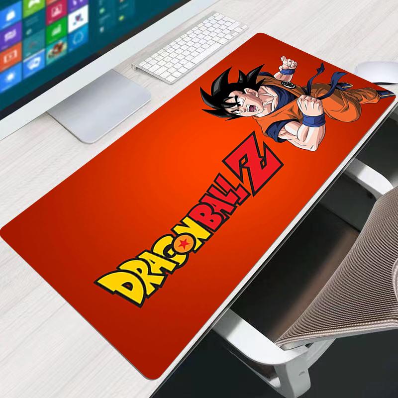 Dragon Ball Z Mouse Pad DBZ Computer Speed Type Varpet Mat For Esports Players Laptop Keyboard Pad Big Mousepad Office Desk Mat