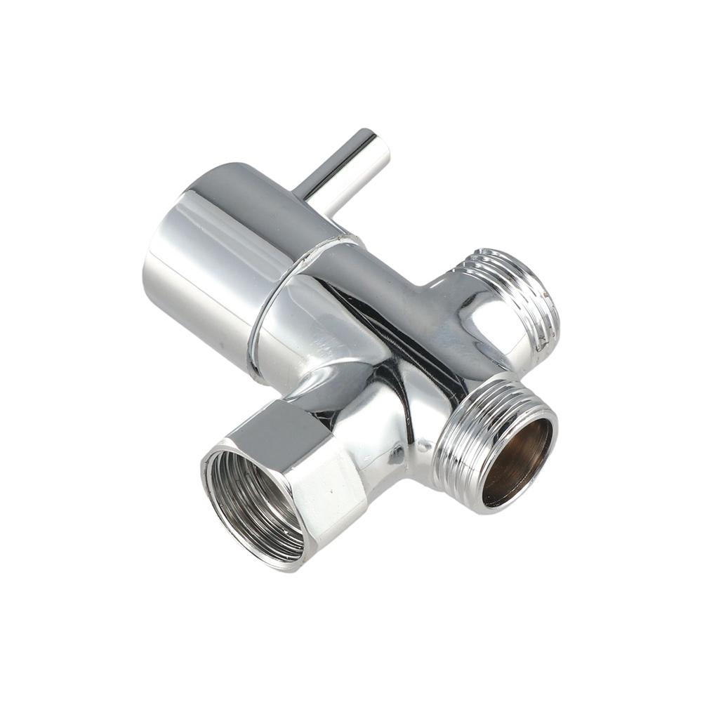 Three Function 3 Way Shower Head Diverter Valve G1/2 Shower Head Diverter Faucet