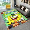 Dywanik Cartoonowy 3D Gąbka Bob Patrick Gwiazda do Pokoju Zabaw Sypialni Salonu Sofa Wystrój Domu, Dywanik dla Dzieci Antypoślizgowa Mata Podłogowa