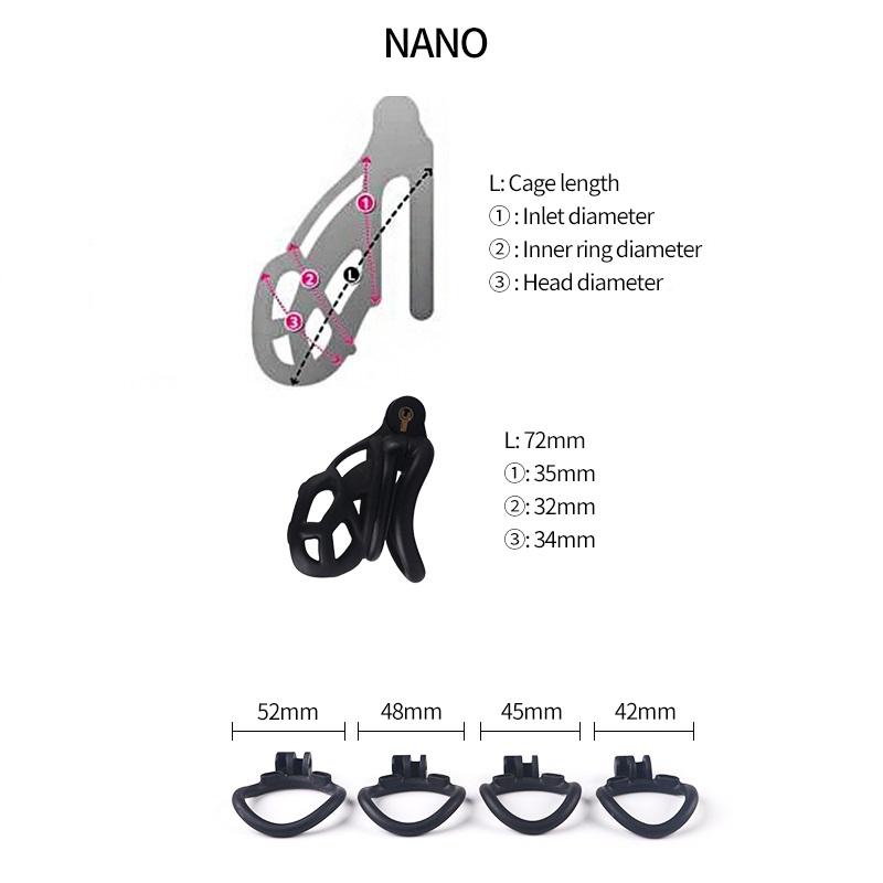 MoDi Sex Toys for Men Adult Male Chastity Cock Cage Penis Sleeve Cockrings Erotic Urethral Lock BDSM Bondage