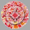 50 Chinese Knot Stickers - Festive Spring Festival Red Cartoon, Waterproof, Auspicious National Trend New Year Decor