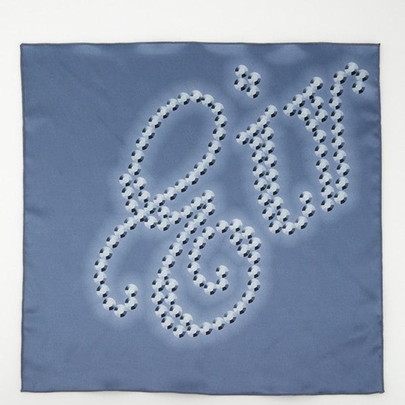 Eireve GRAPHIC BANDANA_METAL GREY