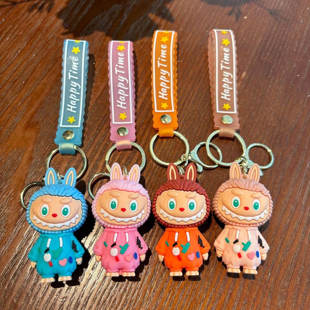 1PC Sheep Keychain Pendant Couple Car Bag Key Ring Pendant