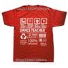 Funny Dance Teacher Multitasking Graphic T-shirts Men Women's Fashion Casual Tshirt 100% Cotton Loose Oversized T Shirt