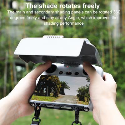 RC/RC 2 Sunshade Screen Protector Controller Sun Hood Cover Sun Hood Protective Cover for DJI Mini 4 Pro & DJI Air 3 Accessories