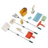 Kids Cleaning Set Pretend Cleaning Cart Housekeeping Toys Kids Broom And Mop Set for Toddlers