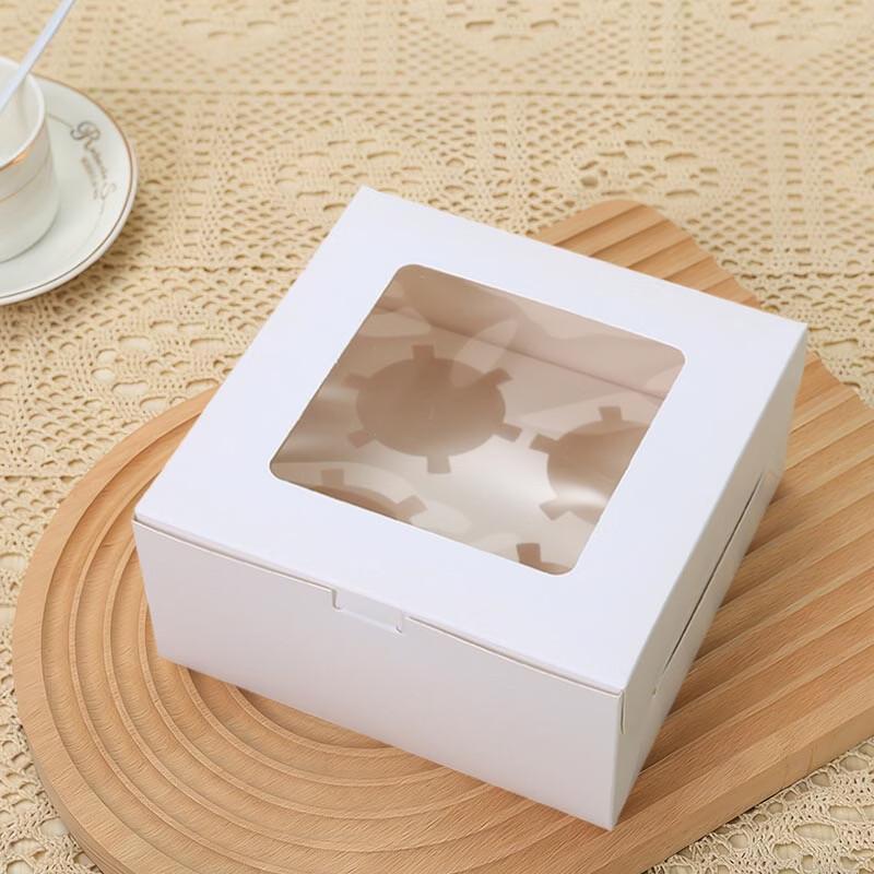 Snow Mochi Egg Tart Cupcake Packaging Boxes