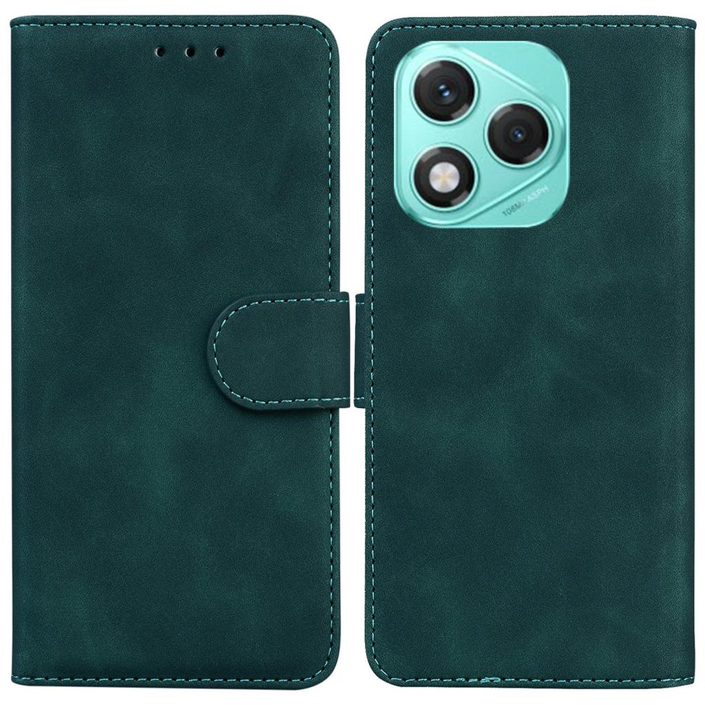 For Honor 400 Lite 5G Case Solid Color Leather Wallet Phone Cover