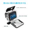 AuyKoo Gopro Hero 9 Vanntett Etui Vanntett Hus Beskyttende Etui Gjennomsiktig Støvtett Beskyttelse Lettvekt Gopro Tilbehør Undervanns