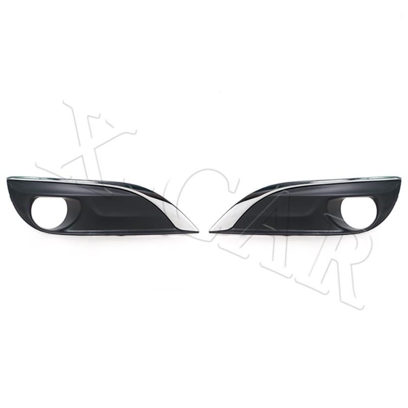 For Peugeot 308 TX3 2011 2012 2013 2014 2015 Front Bumper Fog Lamp Light Cover Frame Hood 1607766180 1607766280