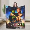 Wicked 2 Musical Movie Glinda Plush Blanket Boy Girl  Flannel Throw Blanket For Bedroom Warm Soft Custom Quality Bedspread