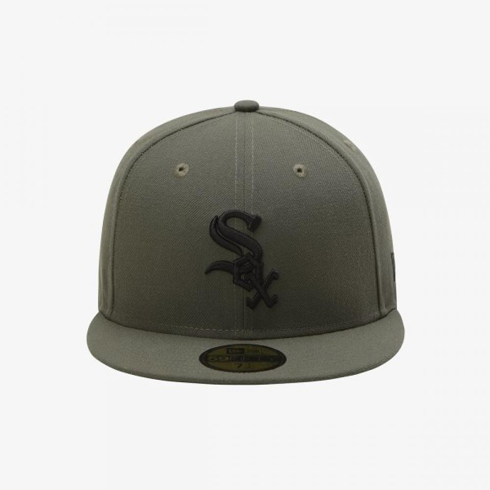 New Era Chicago White Sox Basic Fitted Cap Dark Brush
