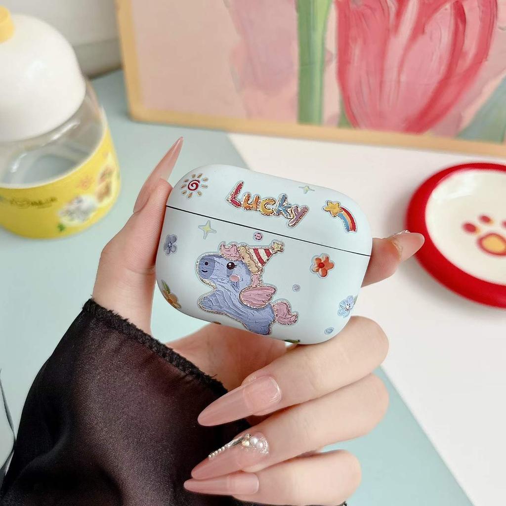AirPods1 Protective Case Pro1 Apple 1st Generation 1st Generation Earphone Case All-inclusive Pony Wireless Bluetooth Earphone Case