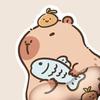 1/2Pcs Capybara Mouse Pad Keyboard Wrist Rest Non-Slip Rubber Base Mousepad Ergonomic Pain Relief Wrist Support Cushion PC Accessory
