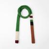 Womens Knitted Stripe Colorblock Scarf Winter Warm Long Neck Wrap Fashion Accessory