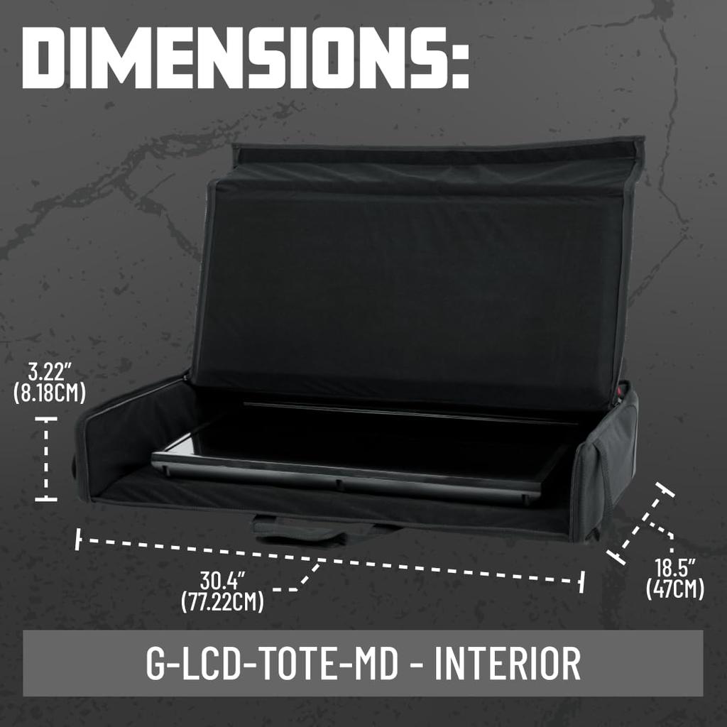 GATOR LCD Tote Series Carrying Bag for 27-32 Inch LCD Displays (G-LCD-TOTE-MD) [Official Japanese Product]