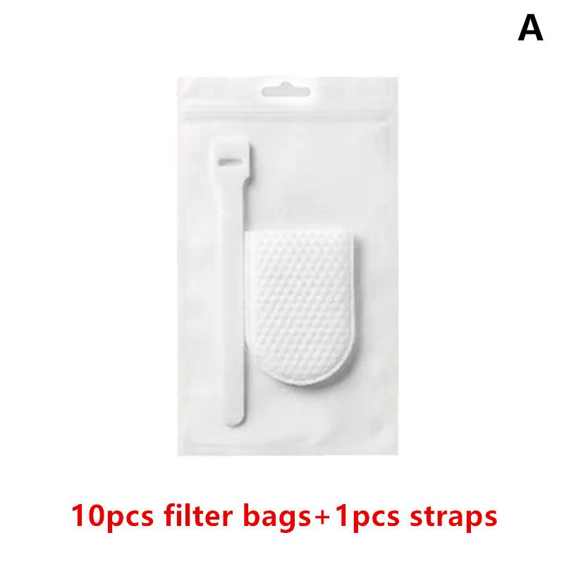 Water-Saving Universal Faucet Filter with Splash-Proof Cotton Bag and Secure Strap for Bathroom
