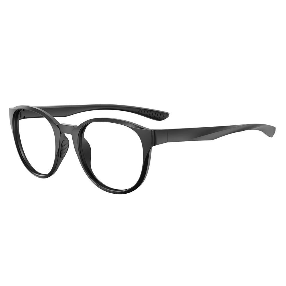 

Wholesale Of European American Style Anti Slip Impact TR90 Frame Hiking Playing Ball Leisure Sports Optical Glasses Foreign Trade Transparent sheet матовий чорний колір