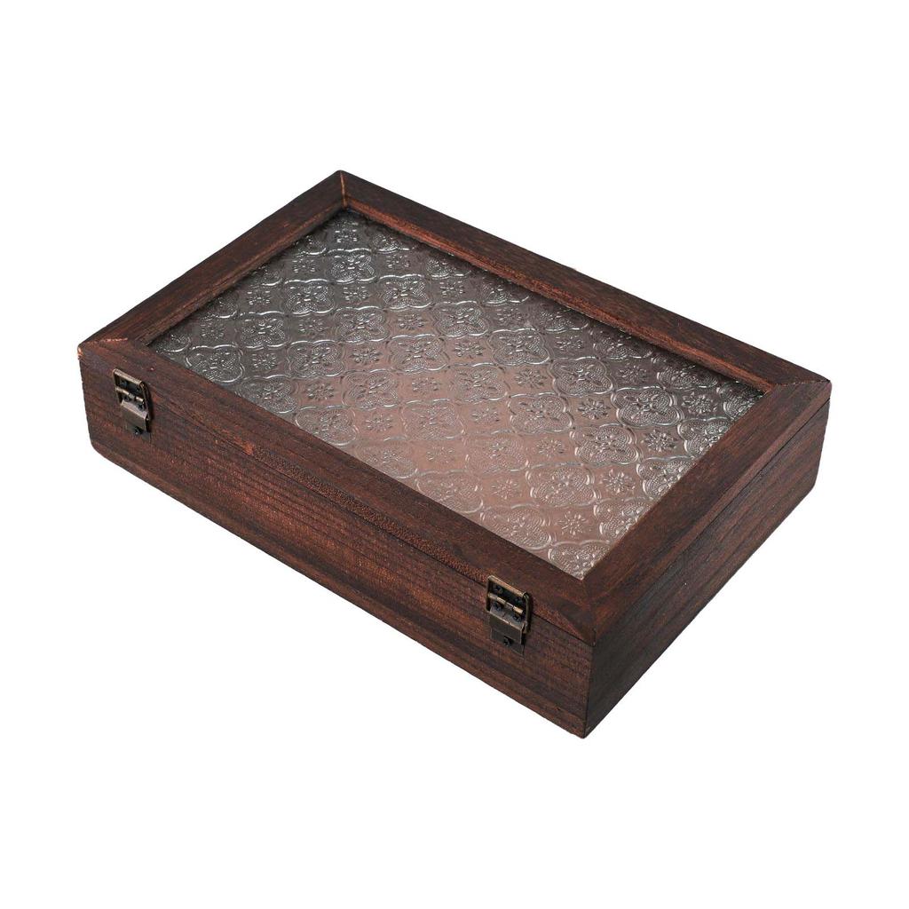 Begonia Flower Desktop Storage Solid Wood High Quality Usage
