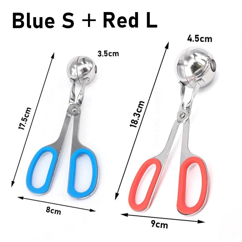 Meatball Maker 304 Stainless Steel Stuffed Meatball Clip DIY Fish Meat Rice Ball Maker Mold Tools Kitchen Convenient Gadgets