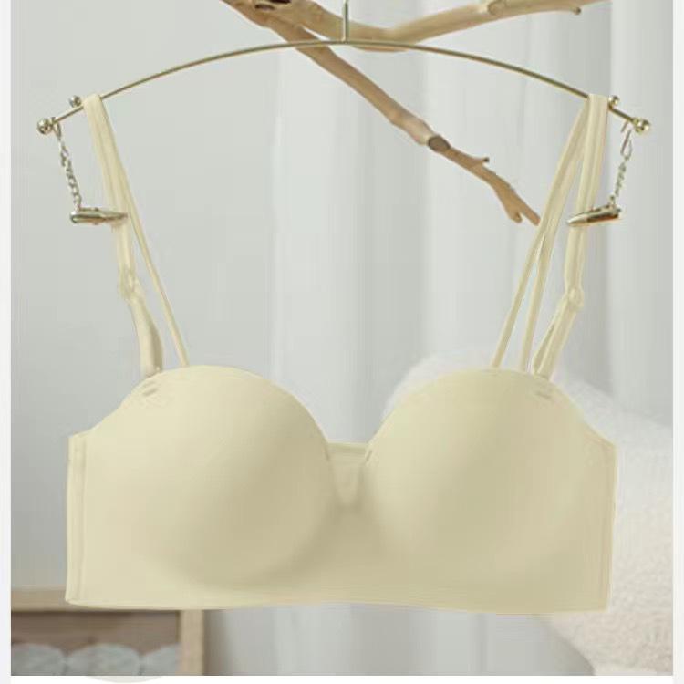 Hot Selling Strapless Push-Up Bra for Small Bust - Wire-Free, Lift & Shape, Anti-Slip, Beautiful Back Design