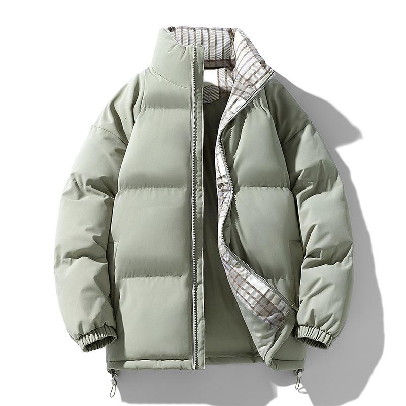 2025 Autumn/Winter Trendy Korean Style Stand Collar Couple Cotton Jacket - Bestseller In Cross-Border Outerwear