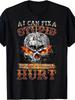 Funny I Cant Fix Stupid But Its Gonna Hurt Flame Skull Tshirt For Unisex