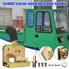 Loader Door Locks Forklift Locking Door Handle Set Door Handle Lock Metal Door Hardware Replacement Parts Safety Door Handles