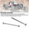 2pcs RC Drive Shaft Precise Control Low Noise Powerful Iron Drive Shaft Dogbone Parts for WLtoys 124008 124010 Remote Control Car