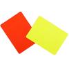 Yellow Card Football Referee Cards PVC Soccer Referee Red Yellow Card  Training
