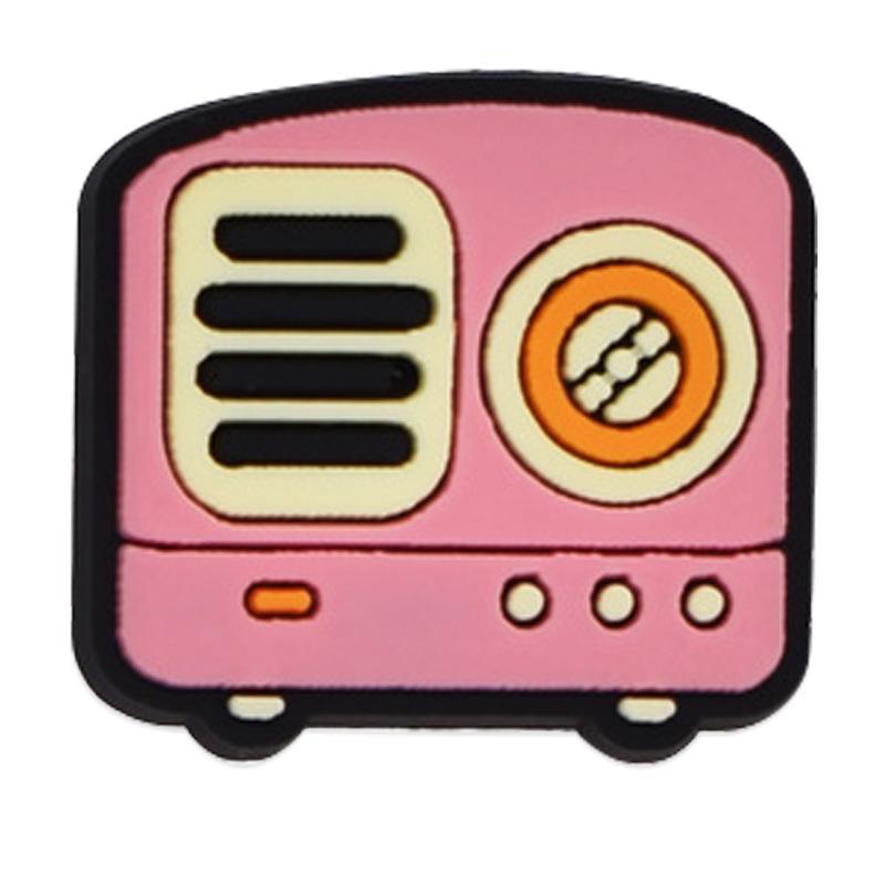 Video Game Cartoon Shoe Charms: Removable Crocs Buckles & Decorative Bracelets