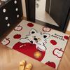 Dirt-Resistant Silk Ring Door Floor Mat Can Be Cut, Scraped Mud And Rubbed Soil Cartoon Cute Animal Door Floor Mat Door Mat