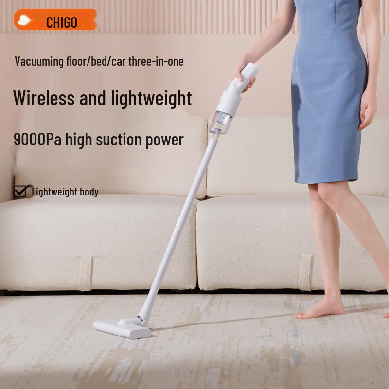 

Беспроводной ручной пылесос и швабра Douyin - Портативный мини-пылесос для автомобиля и дома Cordless Vacuum-Mop with 2 Batteries 7.4v белый