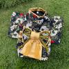 Japanese Kimono Pet Boy Dog Clothes Luxury Embroidery Handmade Party Suits Coats For Small Medium Dog Poodle Japanese Clothing