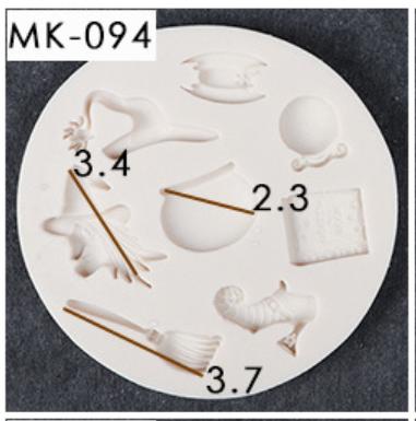 loween Sugar Art Pumpkin Skeleton Spider Owl Coffin Cake Decoration Silicone Mold Baking Cooking Tools
