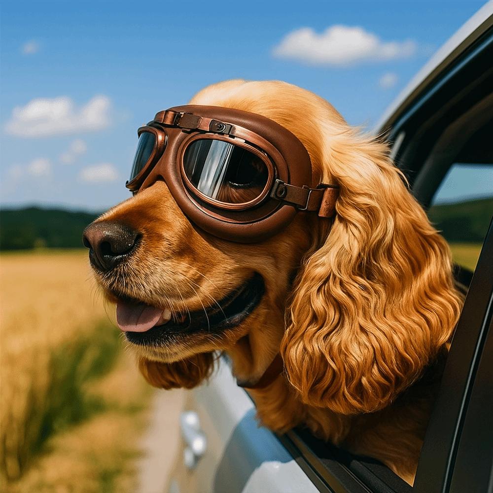 Comfortable Fit Cat Dog Goggles Scratch Resistant Pet Sunglasses Dogs Glasses  for Dogs Cats