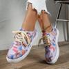 Women's Casual Flat Bottomed Lace Up Canvas Shoes
