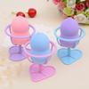 Cosmetic Puff Display Stand Egg Shape Drying Holder Bracket